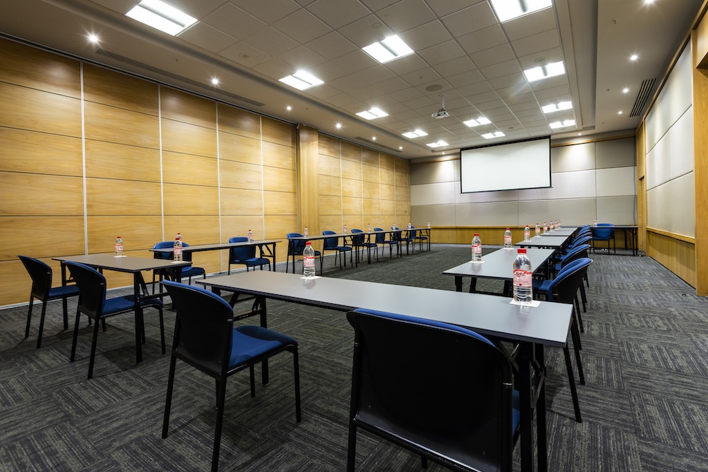 AHA Gateway Hotel — conference room in classroom setup