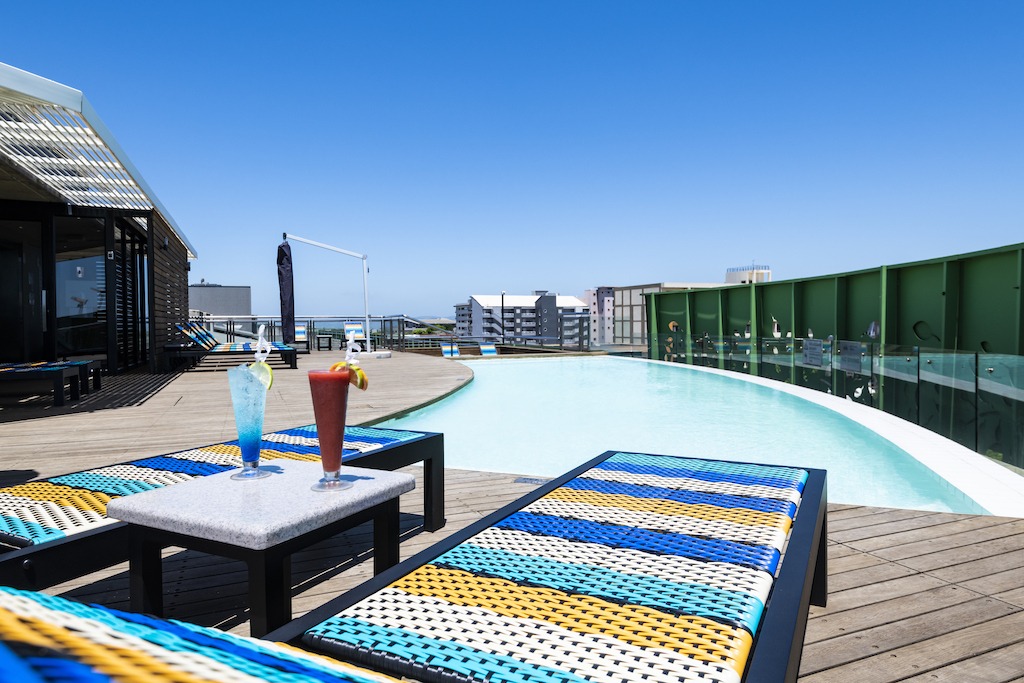 AHA Gateway Hotel — rooftop pool deck